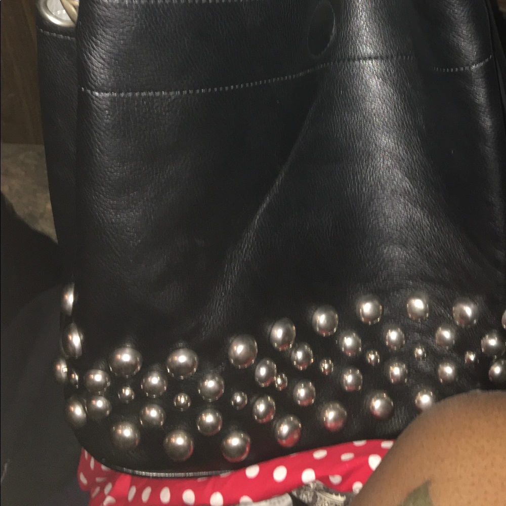 Large black purse